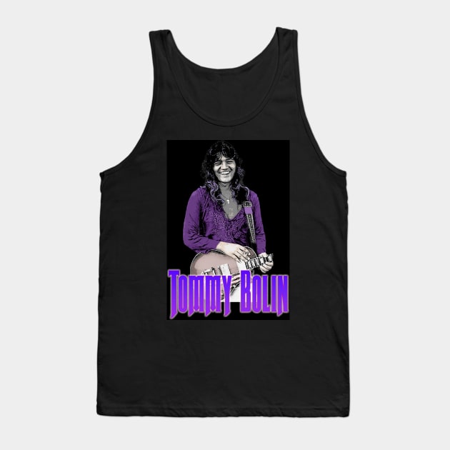 Tommy Bolin Tank Top by Designs That Rock